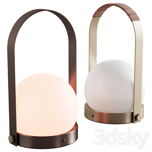 083 MENU Carrie LED Lamp LEATHER 00 3DSMax File - thumbnail 1