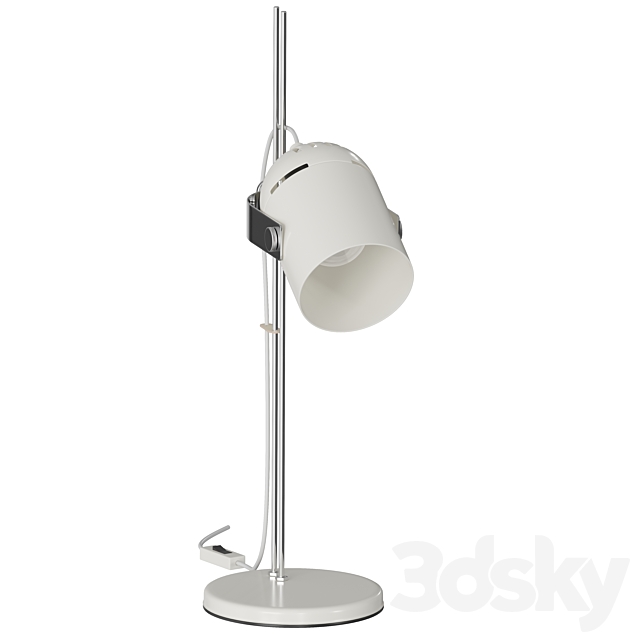 1970x Vintage Czechoslovakian Table Lamp 3ds Max - thumbnail 2