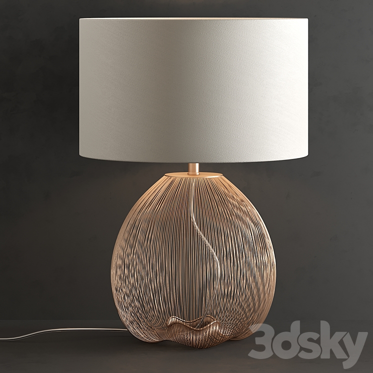 Abree table lamp 3DS Max - thumbnail 1