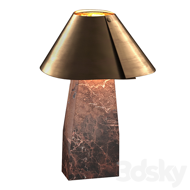 ADA TABLE LAMP 3DS Max Model - thumbnail 3