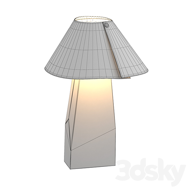 ADA TABLE LAMP 3DS Max Model - thumbnail 4