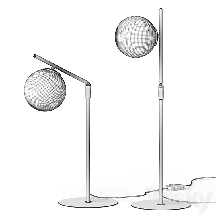 Adriani e Rossi edizioni Dada Table Lamp 3DS Max - thumbnail 2