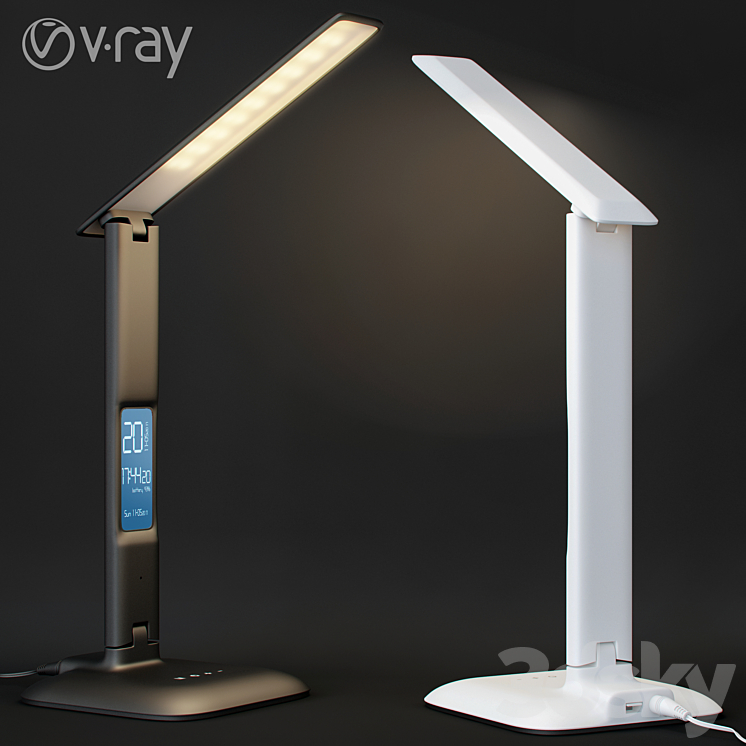 Alex Table Lamp 3DS Max - thumbnail 1