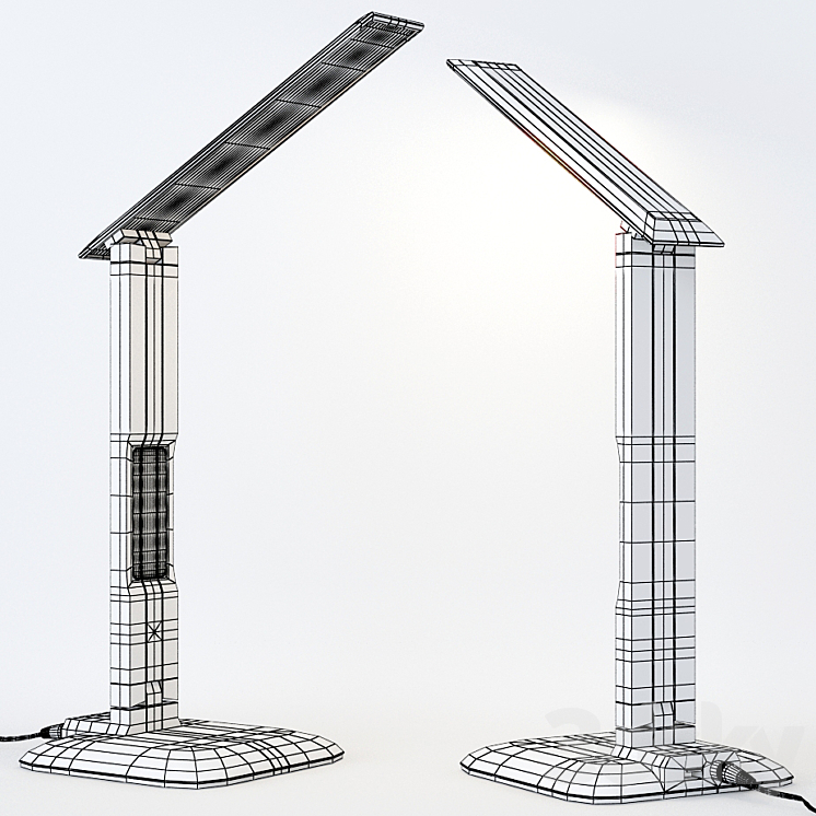 Alex Table Lamp 3DS Max - thumbnail 2