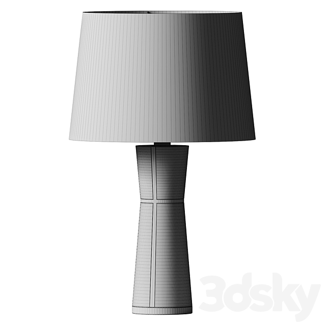 Alexander Lamont – Maluku Table Lamp 3DS Max Model - thumbnail 3