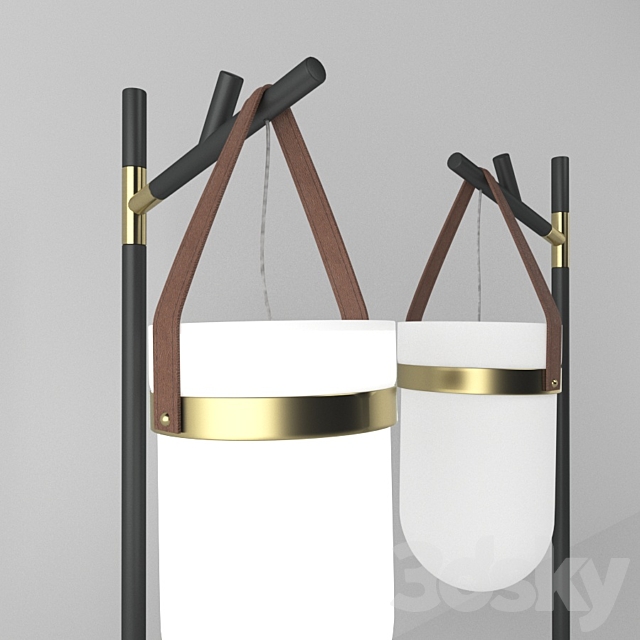 Almon lamp Aromas del campo 3DS Max Model - thumbnail 2