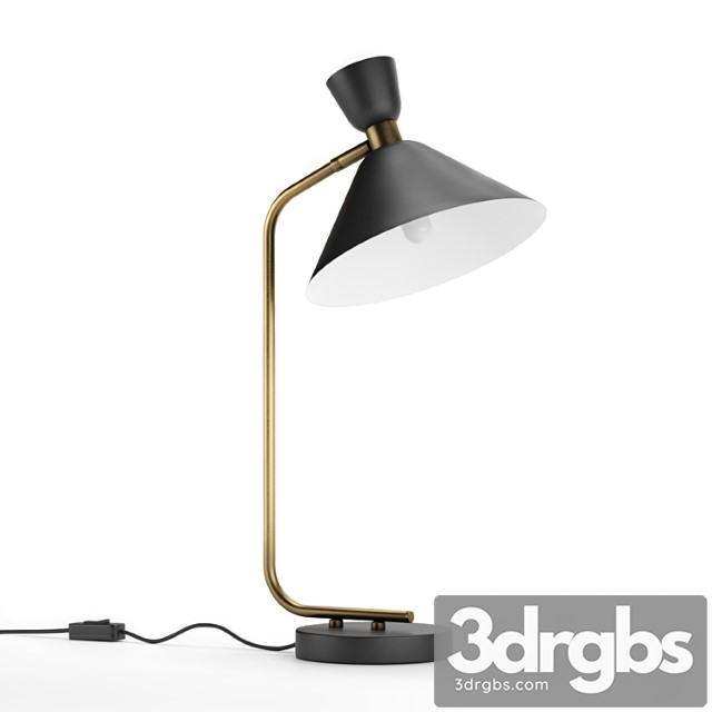 Am.pm brass lamp zoticus 3dsmax Download - thumbnail 1