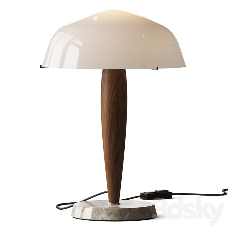 AndTradition Herman Table Lamp 3DS Max Model - thumbnail 1