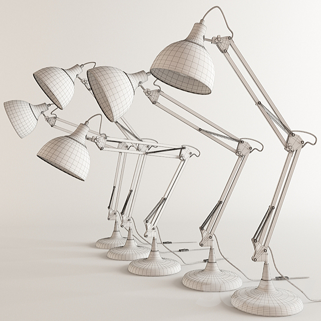 ANGLED TABLE LAMPS 3DSMax File - thumbnail 2