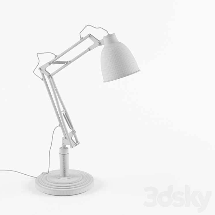 Anglepoise (1932) four-spring 3DS Max - thumbnail 2