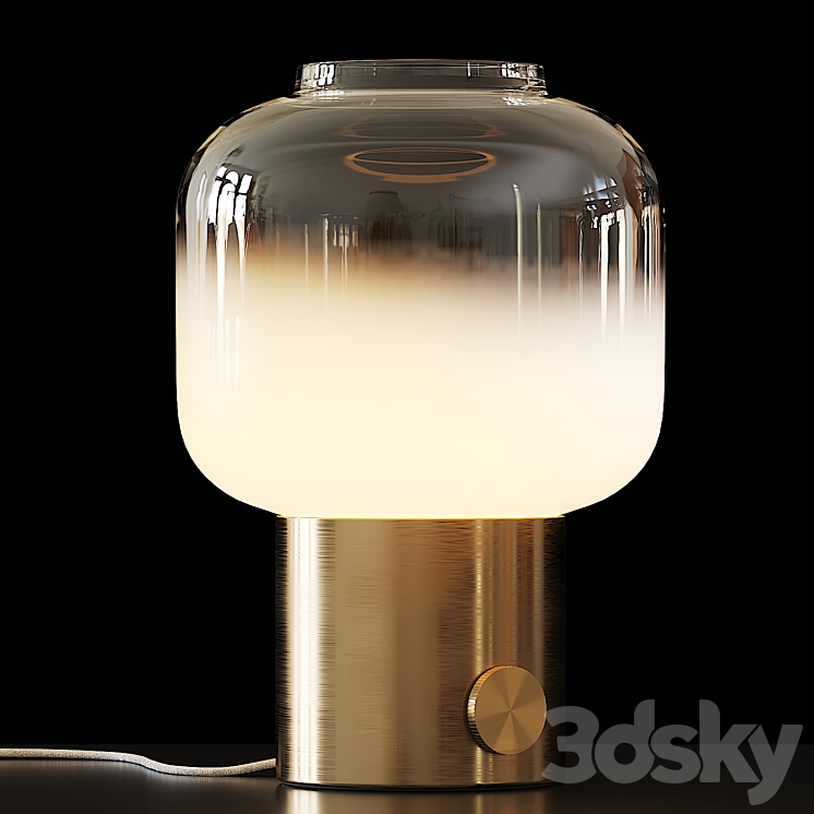 ANTHROPOLOGIE – Lewis Accent Lamp 3DS Max - thumbnail 1