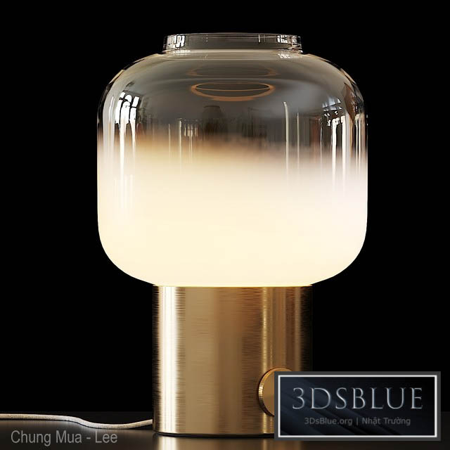 ANTHROPOLOGIE – Lewis Accent Lamp 3DS Max - thumbnail 3