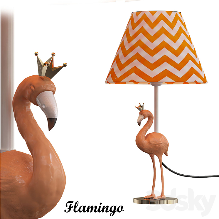 Anzazo_Flamingo 3DS Max - thumbnail 1