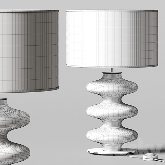 Aromas del Campo Adon Table Lamp 3DS Max Model - thumbnail 2