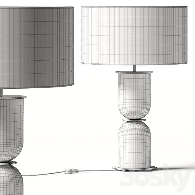 Aromas del Campo Copo Table Lamp 3DSMax File - thumbnail 3