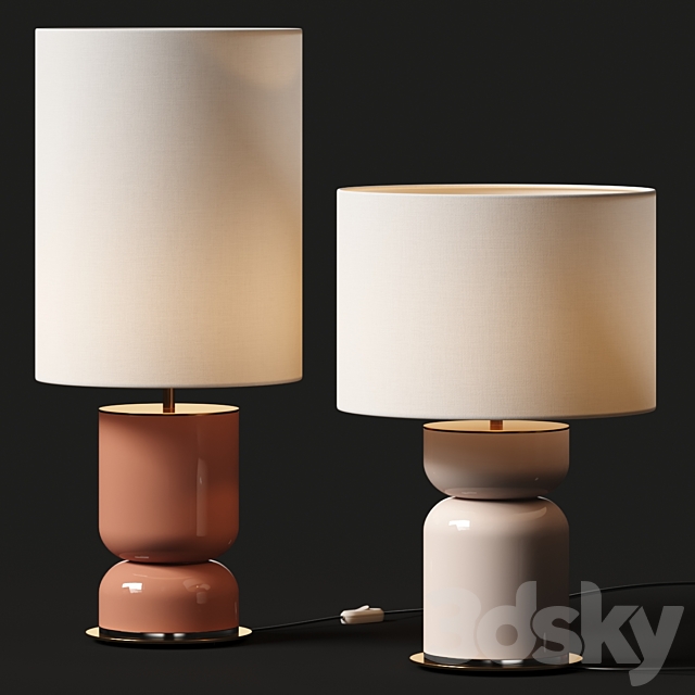 Aromas del Campo Got Table Lamps 3DS Max Model - thumbnail 2