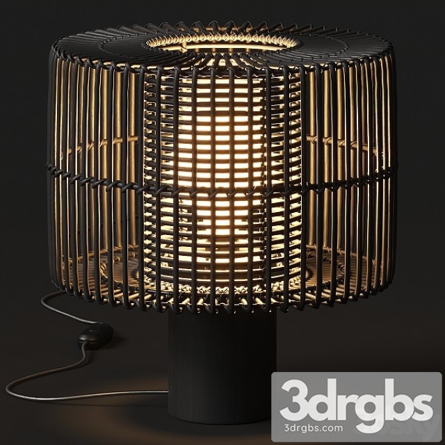 Aromas Del Campo Hedula Table Lamp 3dsmax Download - thumbnail 1