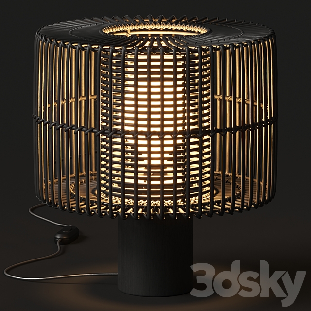 Aromas del Campo Hedula Table Lamp 3DSMax File - thumbnail 2