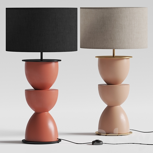 Aromas del Campo Metric Table Lamps 3DSMax File - thumbnail 1