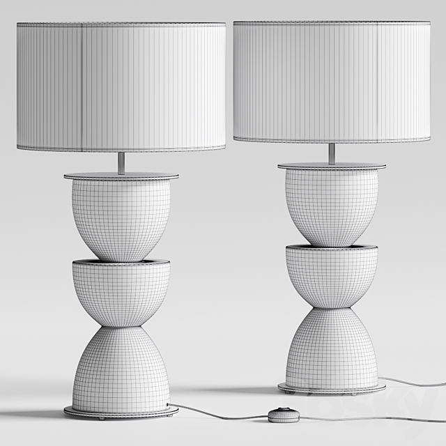 Aromas del Campo Metric Table Lamps 3DSMax File - thumbnail 2