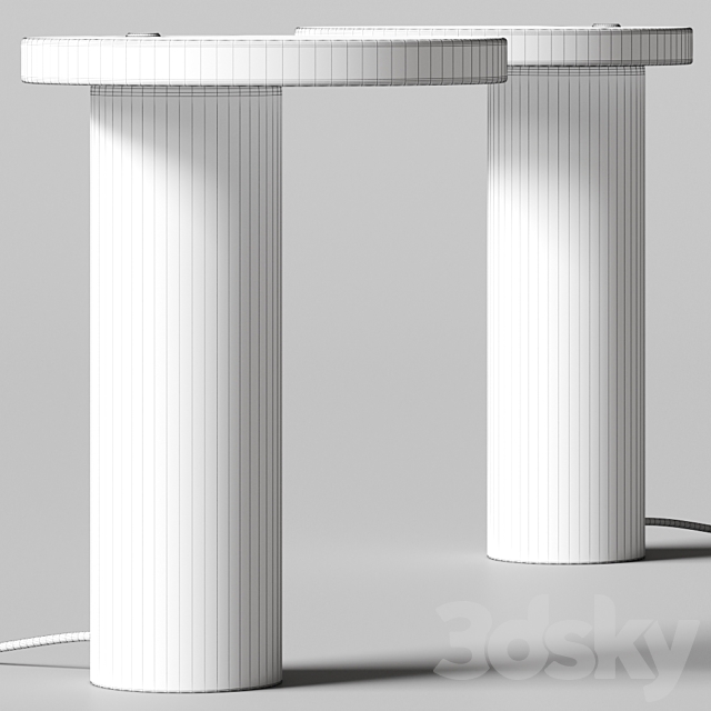 Aromas del Campo Muse Table Lamp 3DS Max Model - thumbnail 3