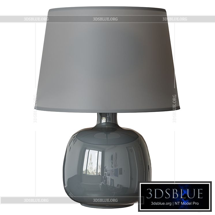 art. 10700056 TABLE LAMP GRAY TABLE LAMP 3DS Max - thumbnail 3