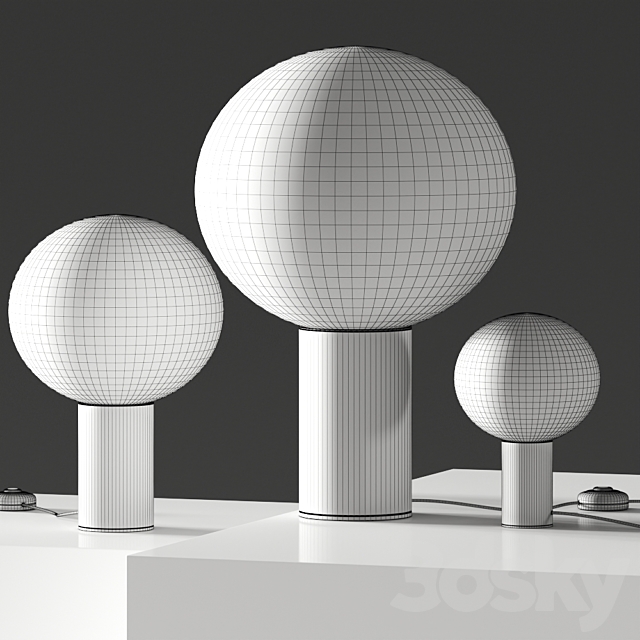 Artemide Laguna Table Lamps 3DSMax File - thumbnail 3