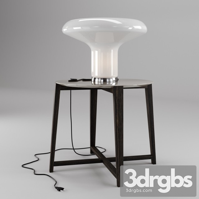 Artemide Lesbo Table Lamp 3dsmax Download - thumbnail 1