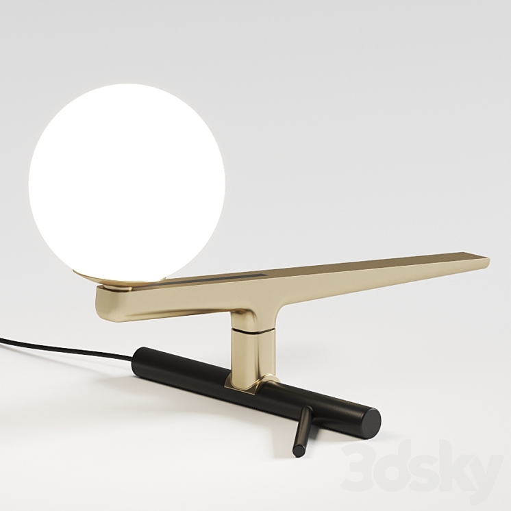 Artemide Yanzi Table Lamp 3DS Max - thumbnail 1