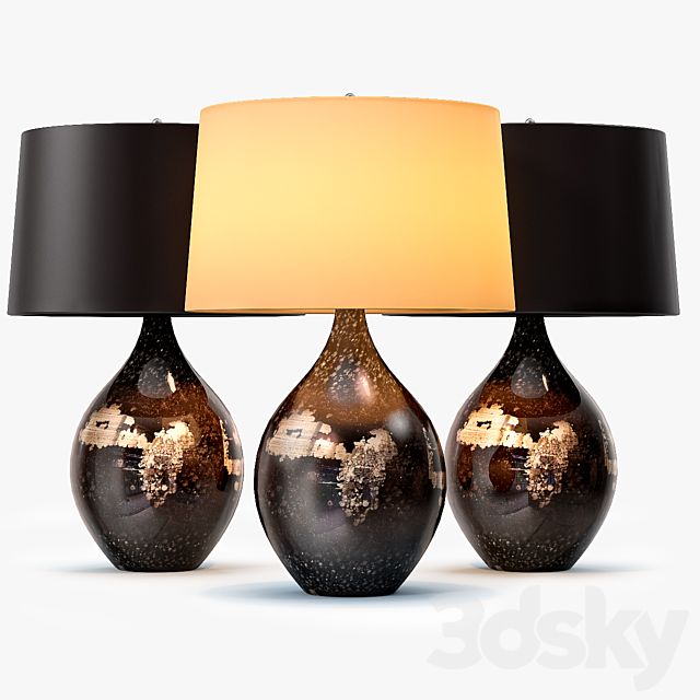 Arteriors Flynn Lamp 3DSMax File - thumbnail 1