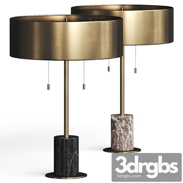 Arteriors Jadyn Table Lamp 3dsmax Download - thumbnail 1