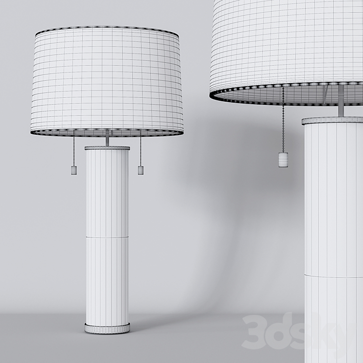 Arteriors Savannah Lamp 49878-189 3DS Max - thumbnail 2