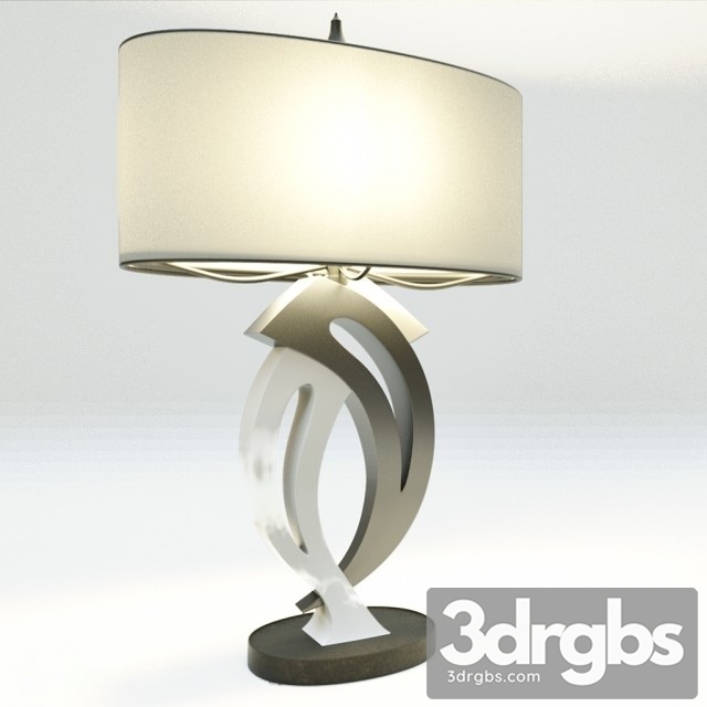 Ashley Amayeta Poly Table Lamp 3dsmax Download - thumbnail 1