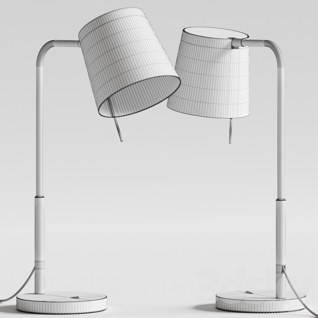 Astro Lighting Mitsu Table Lamps 3DSMax File - thumbnail 3