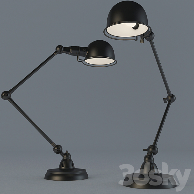 Atelier Task Table Lamp 3DS Max Model - thumbnail 1