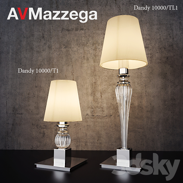 AVMazzega Dandy 10000_10000_& T1 TL1 3ds Max - thumbnail 1