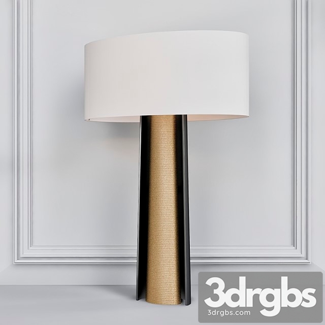 Baker cloak table lamp 3dsmax Download - thumbnail 1