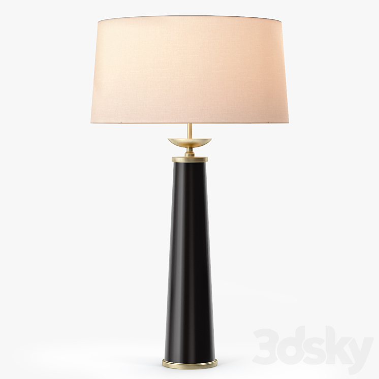 Baker Olympia Table Lamp 3DS Max - thumbnail 1