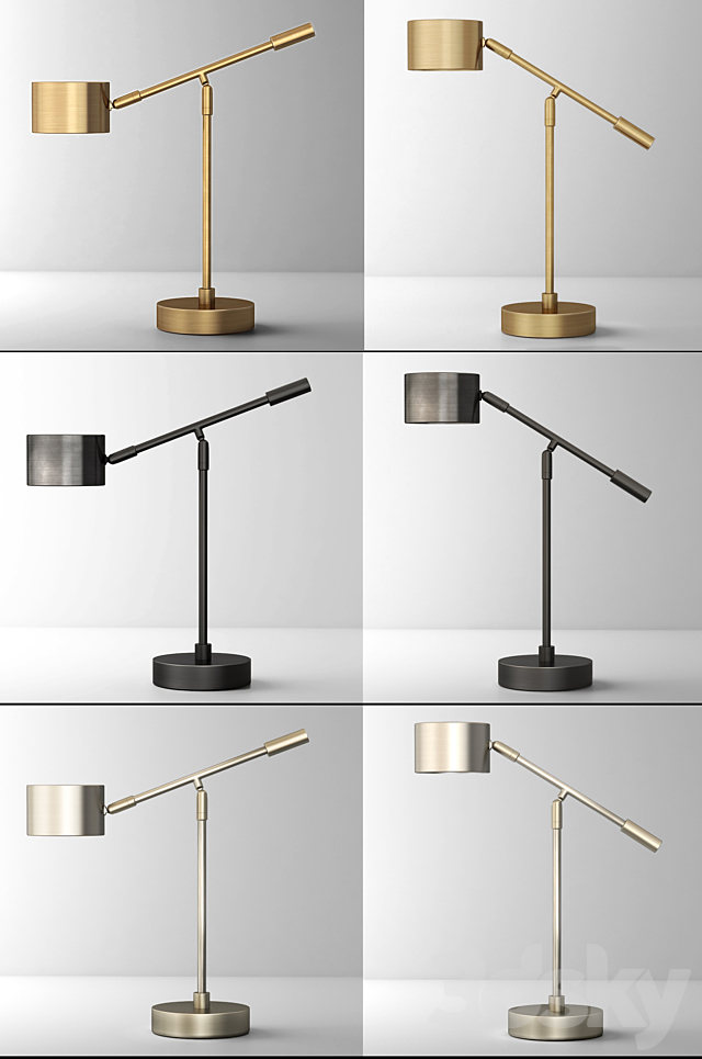 Barlow table lamp 3DSMax File - thumbnail 2