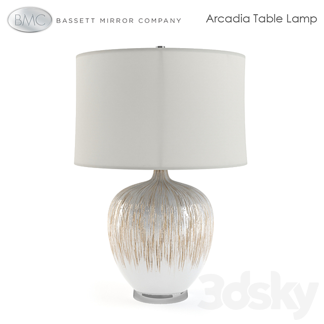 Bassett Mirror Arcadia Table Lamp 3DSMax File - thumbnail 1