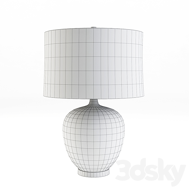 Bassett Mirror Arcadia Table Lamp 3DSMax File - thumbnail 3