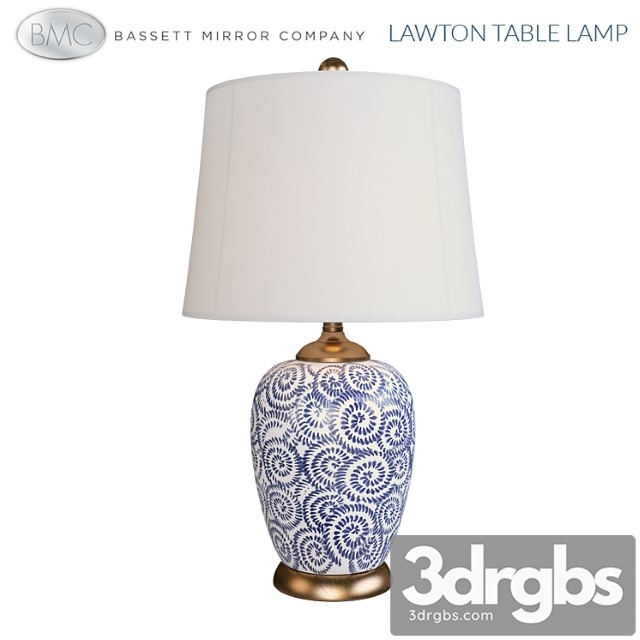 Bassett Mirror Lawton Table Lamp 3dsmax Download - thumbnail 1