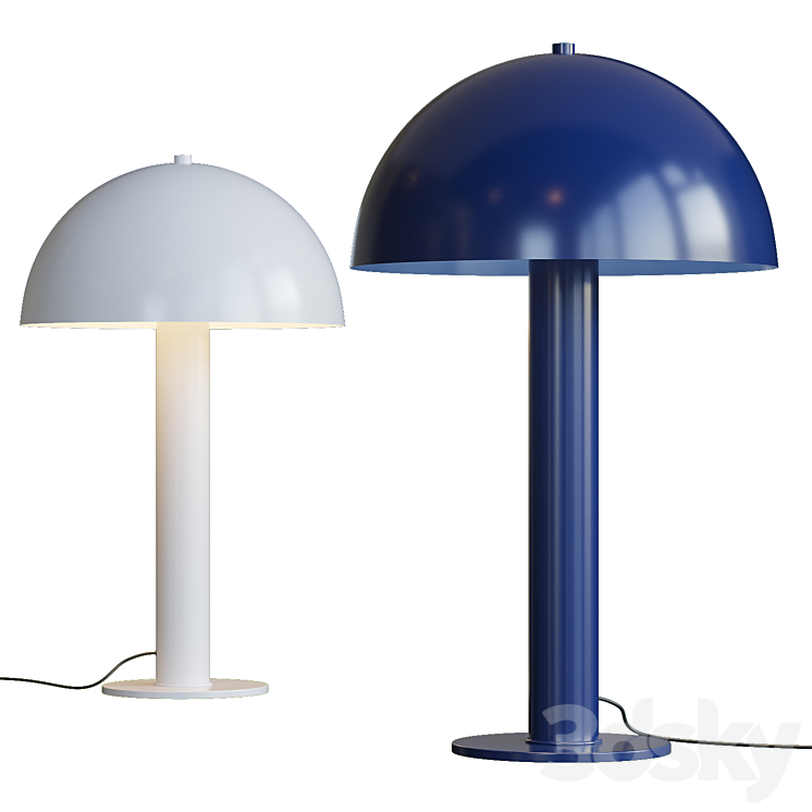 BATES TABLE LAMP 3DS Max - thumbnail 2