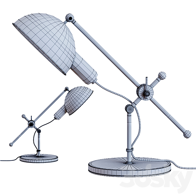 Bauhaus Table lamp SF 27 3DSMax File - thumbnail 3