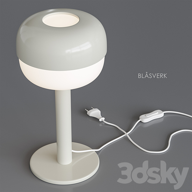 BLÅSVERK IKEA Table lamp 3DS Max Model - thumbnail 2