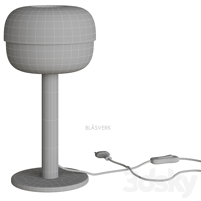 BLÅSVERK IKEA Table lamp 3DS Max Model - thumbnail 3