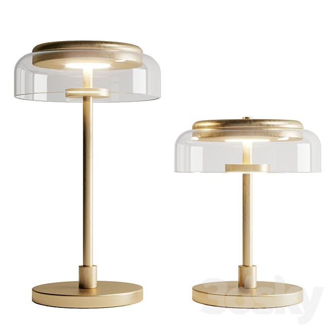 blossi table lamp 3ds Max - thumbnail 1