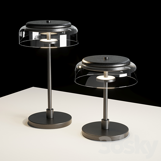 blossi table lamp 3ds Max - thumbnail 2