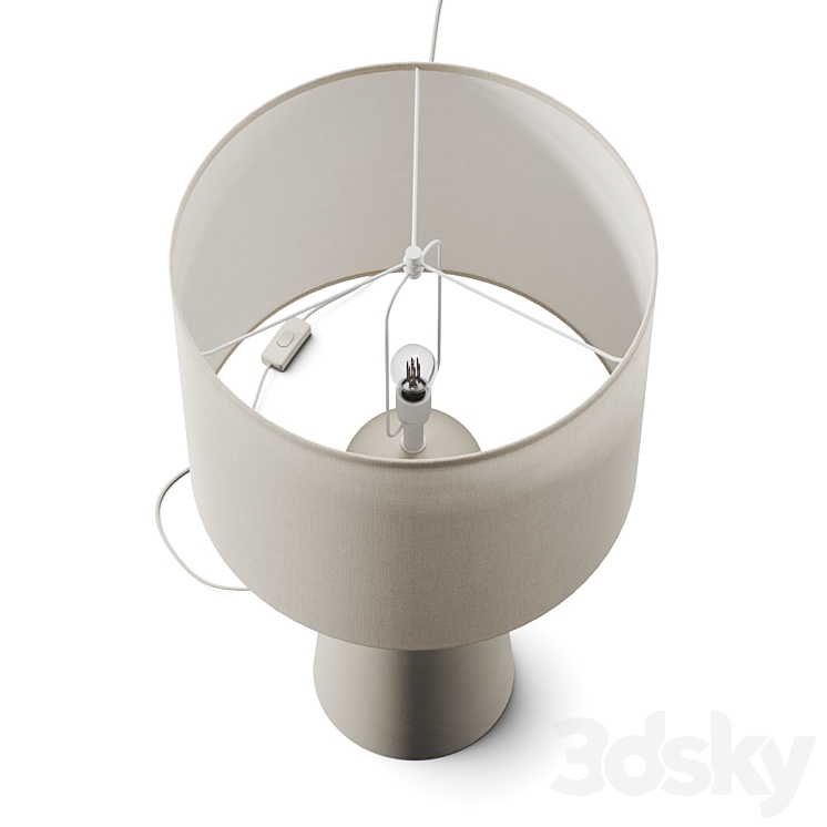 BoConcept Dawn Table Lamp 3DS Max Model - thumbnail 2