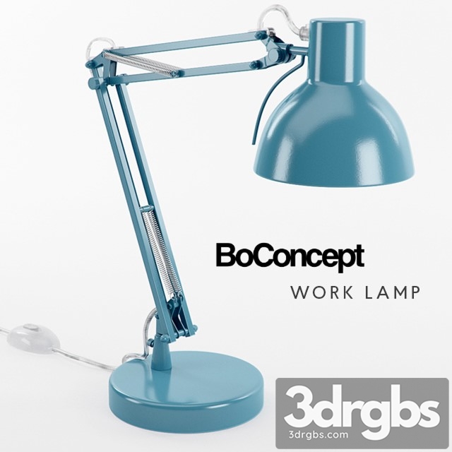 Boconcept Work Lamp 3dsmax Download - thumbnail 1